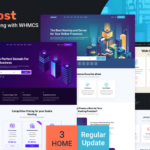 aHost – Domain and Hosting theme with WHMCS Support WordPress Theme