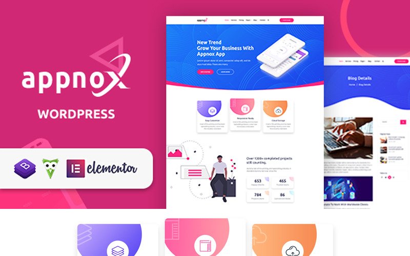 Appnox – Product Landing WordPress Theme