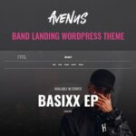 Avenus – Music One Page Modern WordPress Elementor Theme