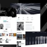 Blacky Minimal Dark Digital Agency WordPress Theme