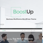 BoostUp Business Consulting WordPress Theme