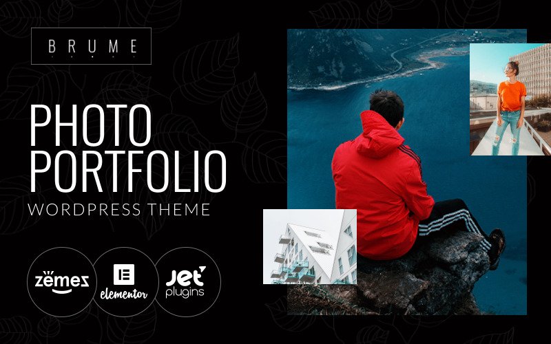 Brume – Photo Portfolio with Elementor Builder WordPress Theme