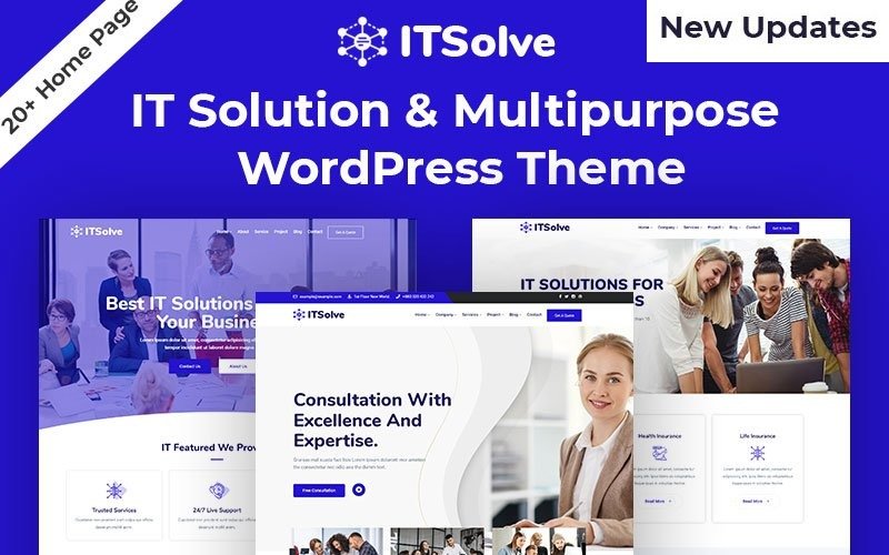 Business  IT Solution & Multipurpose WordPress Theme