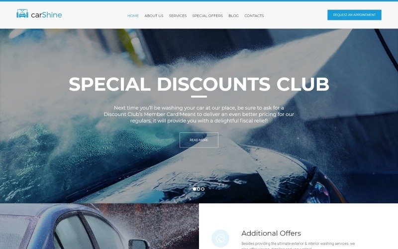 CarShine – Car Wash WordPress Theme