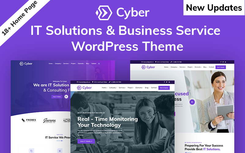 Cyber - IT Solution & Multipurpose WordPress Theme