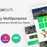 EcoTech – Environment Saving Technologies WordPress Elementor Theme