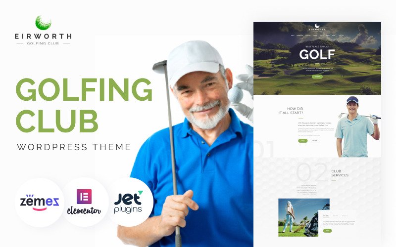 Eirworth – Golfing Club Responsive WordPress Theme