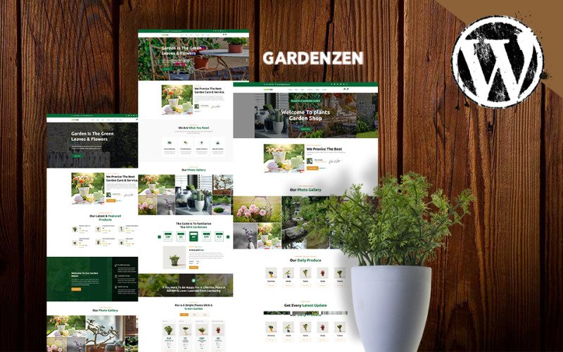 Gardenzen | Garden & Plants Shop WordPress Theme