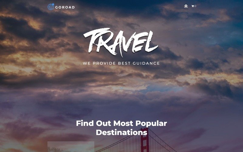 Goroad – Travel Agency Multipurpose Modern WordPress Elementor Theme