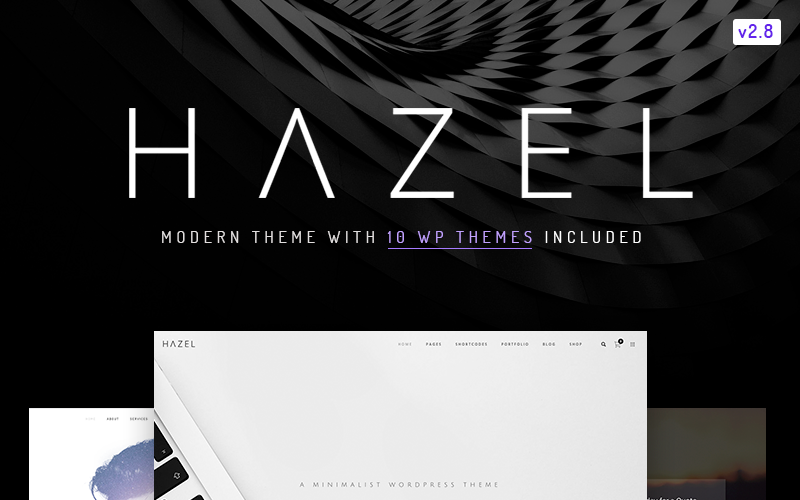 Hazel - Clean Minimalist Multi-Purpose WordPress Theme