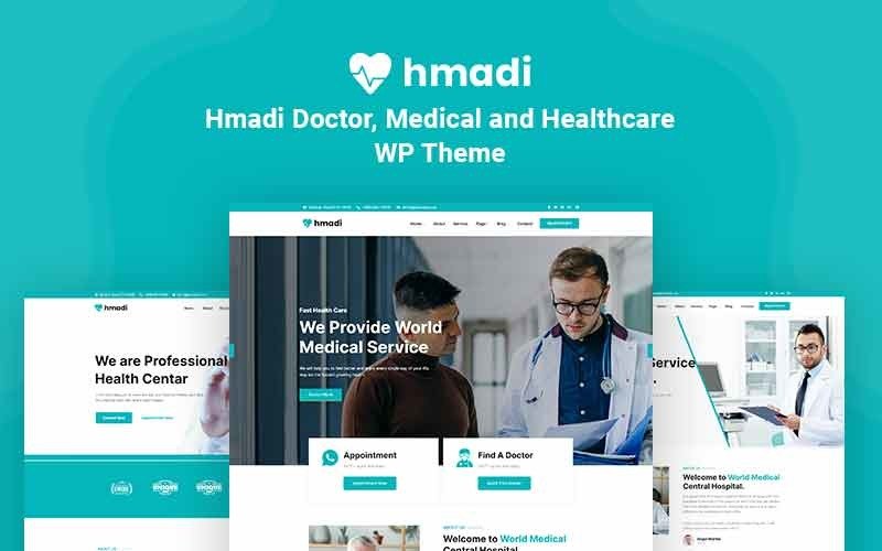 Hmadi - Doctor, Medical And Healthcare WordPress Theme