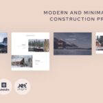 House – Modern And Minimalistic Construction Project Website WordPress Theme