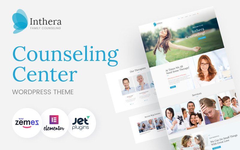 Inthera – Counseling Centre WordPress Theme