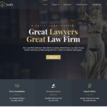 Justly – Lawyer and Attorney WordPress Theme