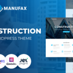 Manufax – Construction Multipurpose Creative WordPress Elementor Theme