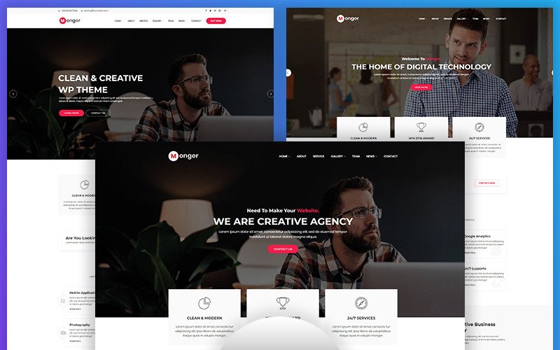 Monger – Multipurpose Responsive WordPress Theme