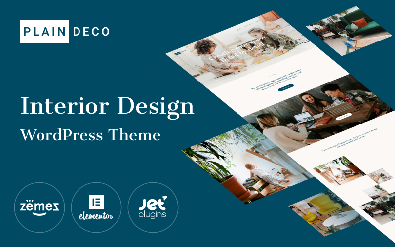 PlainDeco – Interior Design WordPress Theme