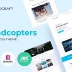 Quadcraft – Drone Startup WordPress Theme