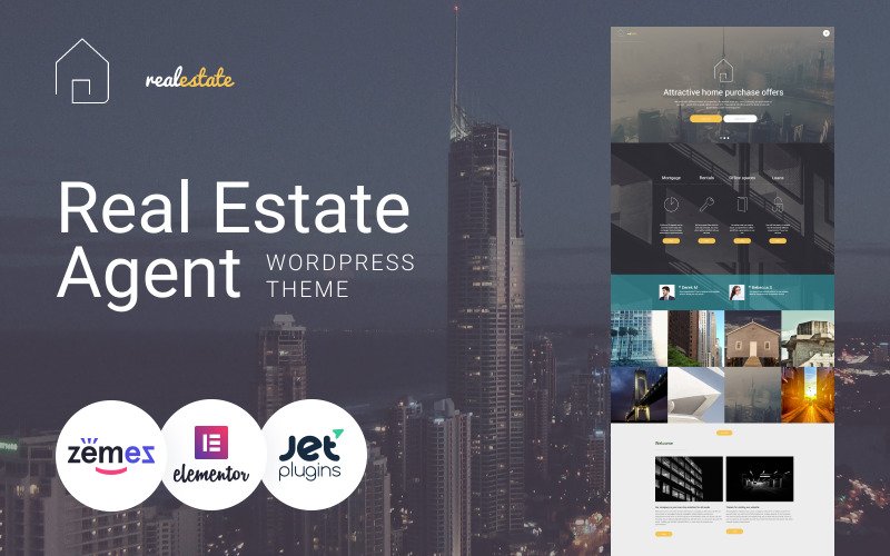 Real Estate WordPress Theme