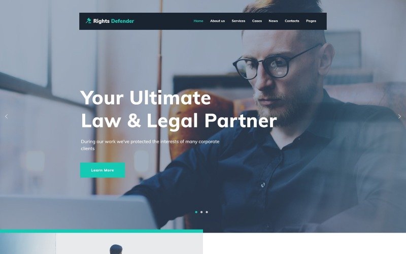 Rights Defender – Lawyer WordPress theme