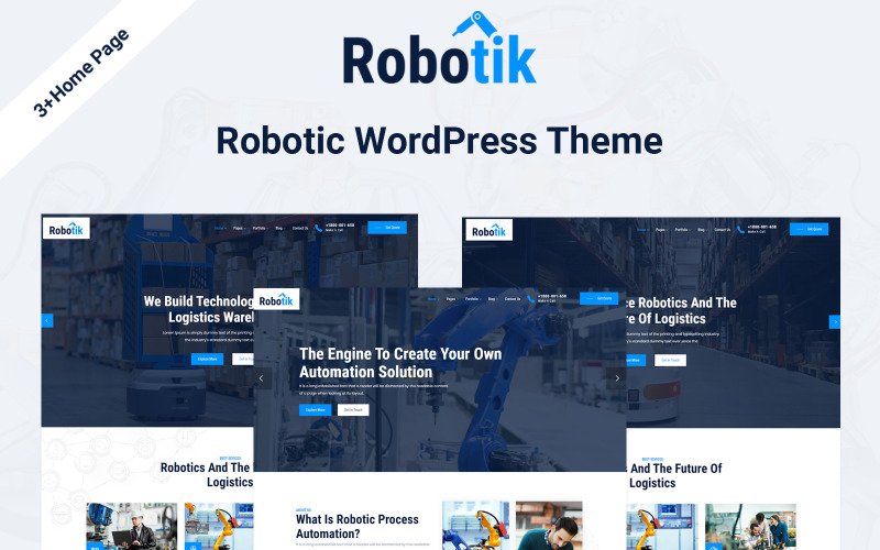 Robotik – Robotic Automation WordPress Theme