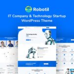 Robotil – IT Company & Technology Startup WordPress Theme