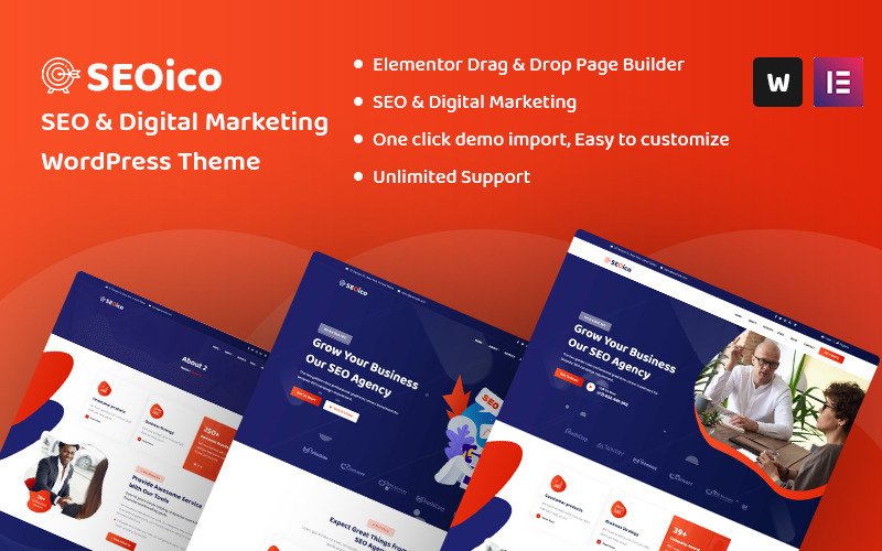 Seoico – SEO & Digital Marketing WordPress Theme