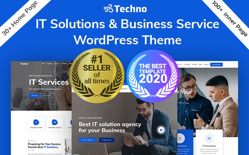 Techno – IT Solutions & Business Consulting WordPress Theme