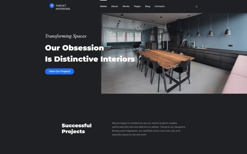 Terra Interior – Interior Design WordPress Theme