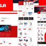 Tezzla | Automobile & Car Accessories Shop WordPress Theme